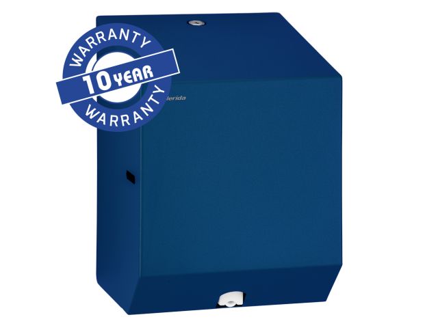 MERIDA STELLA BLUE LINE MINI, CENTER PULL roll paper towel or toilet paper dispenser, blue